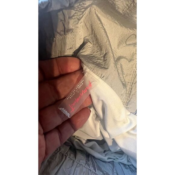 Free People Movement Silver Shorts Womens Size L - Picture 11 of 12